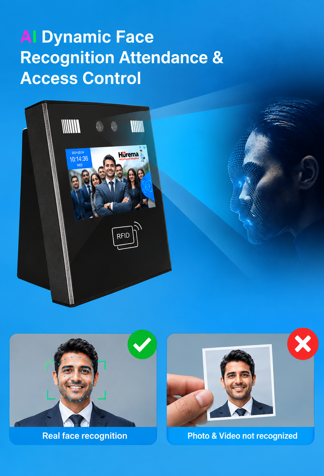KFACE11 access control terminal